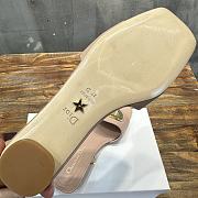 Dior Forever Heeled Slide Pink - 4