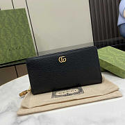 Gucci Leather Zip Wallet Black - 1