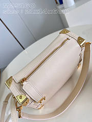 Louis Vuitton LV Side Trunk Bag MM White 21 x 14 x 6 cm - 5