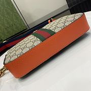 Gucci Small Ophidia GG Crossbody Bag Orange 24x15x7cm - 6