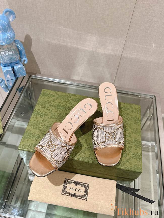 Gucci GG Mid-Heel Sandals 7.5cm - 1