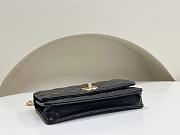 Chanel Wallet On Chain Woc Black Gold 19cm - 6