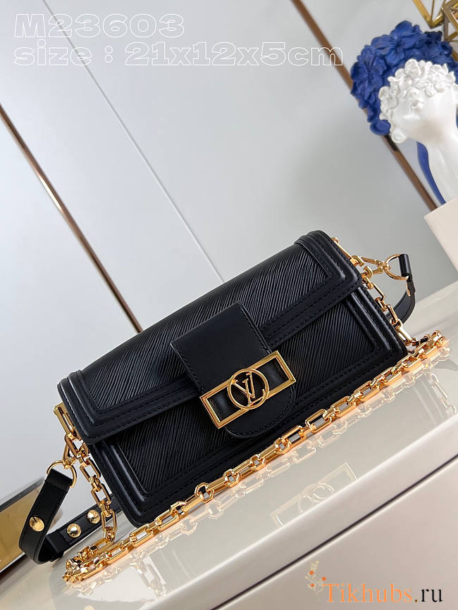 Louis Vuitton LV Dauphine East West Black 21 x 12 x 5 cm - 1