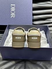 Dior B27 Low-Top Sneaker Khaki Beige Smooth  - 5