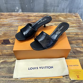 Louis Vuitton LV Revival Mule Black Heel 5cm