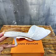 Louis Vuitton LV Revival Mule White Heel 5cm - 3