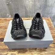 Balenciaga Caged Lace Up Black Sneaker - 3