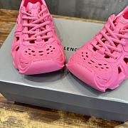 Balenciaga Caged Lace Up Pink Sneaker - 4