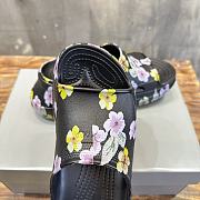 Balenciaga Flower Black Crocs - 4