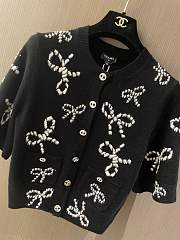 Chanel Black Sweater  - 4