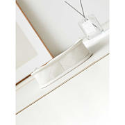 Chanel Hobo Handbag Washed White 24x22x6cm - 5