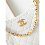 Chanel Hobo Handbag Washed White 24x22x6cm - 3