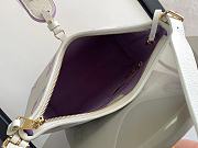 Louis Vuitton LV Carryall PM White Purple 29x24x12cm - 6