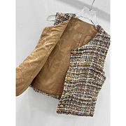 Chanel Tweed Vest Jacket Multi Color - 2