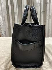 Marc Jacobs Leather Small Tote Black Bag 26x13x21cm - 4