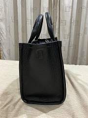 Marc Jacobs Leather Small Tote Black Bag 26x13x21cm - 3