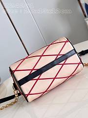 Louis Vuitton LV Speedy Bandoulière 20 Beige Red 20.5 x 13.5 x 12 cm - 3