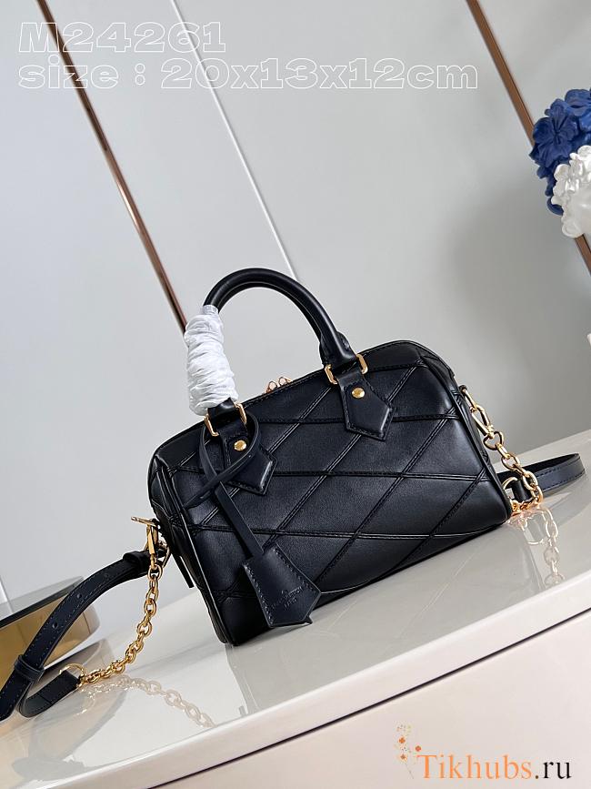 Louis Vuitton LV Speedy Bandoulière 20 Black 20.5 x 13.5 x 12 cm - 1