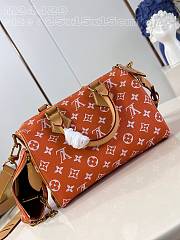 Louis Vuitton Speedy P9 Bandoulière 25 Orange 25x15x15cm - 3