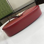 Gucci Moon Side Mini Shoulder Bag Red 24x12x5cm - 4