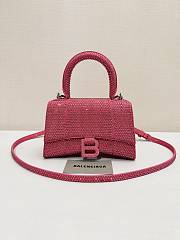 Balenciaga Hourglass Pink 19cm - 1