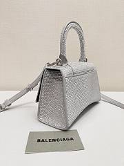 Balenciaga Hourglass Grey Top Handle Bag 19x13x8cm - 4