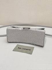 Balenciaga Hourglass Grey Top Handle Bag 19x13x8cm - 2