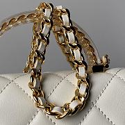 Chanel Mini CF 24S White Gold 19x12x6cm - 2