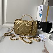 Chanel Mini CF 24S Gold 19x12x6cm - 5