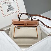 Hermes Herbag 31 Handbag Tan 31cm - 5