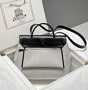 Hermes Herbag 31 Handbag Black 31cm - 3