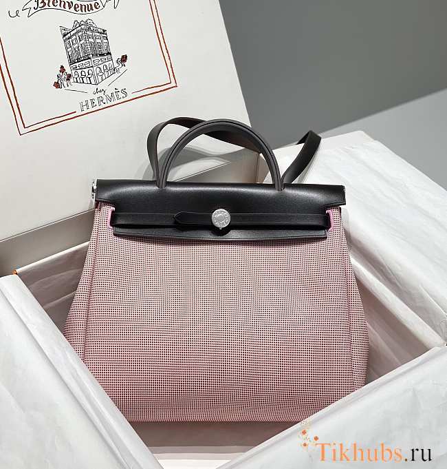 Hermes Herbag 31 Handbag Pink 31cm - 1