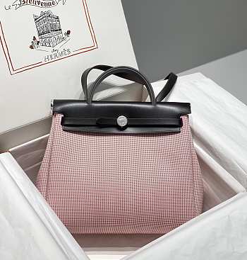 Hermes Herbag 31 Handbag Pink 31cm