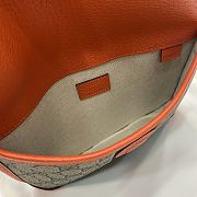 Gucci Ophidia GG Small Belt Bag Beige Orange 24x17x3.5cm - 3