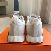 Hermes Bouncing Sneakers White - 4