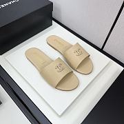 Chanel Beige Slides 03 - 1