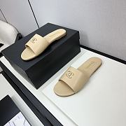 Chanel Beige Slides 03 - 3