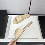 Chanel Beige Slides 03 - 2