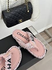 Chanel Pink Slipper - 5