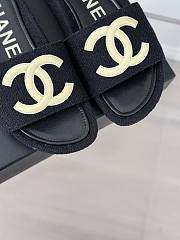 Chanel Black Slides 12 - 5