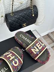 Chanel Tweed Slides 02 - 2