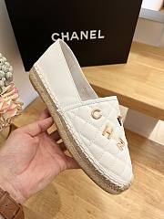 Chanel Espadrilles White 02 - 4