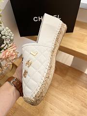 Chanel Espadrilles White 02 - 3