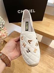 Chanel Espadrilles White 02 - 2