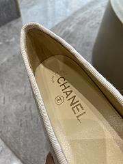 Chanel Ballerina Flat Tweed Gold - 4