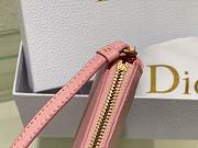 Dior Saddle Shoulder Pouch Pink Goatskin 20 x 15 x 4 cm - 5