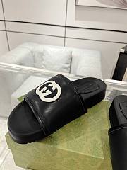 Gucci Black Slides  - 3