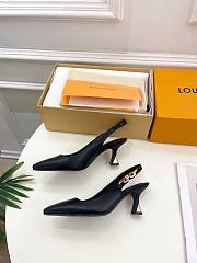 Louis Vuitton LV Sparkle Slingback Pump Black 6.5cm - 3