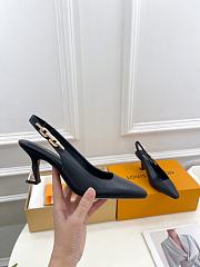 Louis Vuitton LV Sparkle Slingback Pump Black 6.5cm - 2