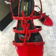 YSL Red Sandal - 5